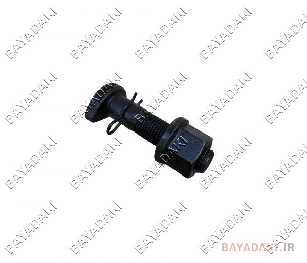 پیچ و مهره جلو ده تن 8cm مشکی