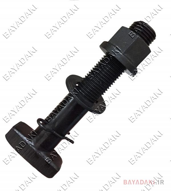 پیچ ومهره چرخ عقب مایلر 11cm مشکی