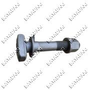 پیچ ومهره مایلرچرخ عقب 11cmطوسی- بسته 5 عددي