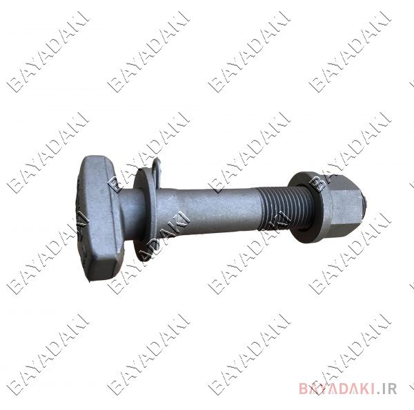 پیچ ومهره مایلرچرخ عقب 11cmطوسی- بسته 5 عددي