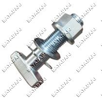 پیچ ومهره مایلرچرخ جلو7cm- بسته 10 عددي