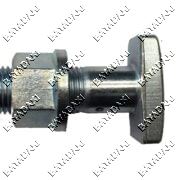 پیچ ومهره مایلرچرخ جلوکوتاه5cm- بسته 10 عددي