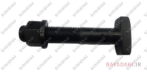 پیچ و مهره چرخ عقب مایلر 12/5cm مشکی