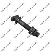 پیچ ومهره مایلرچرخ عقب 12/5cmطوسی- بسته 5 عددي