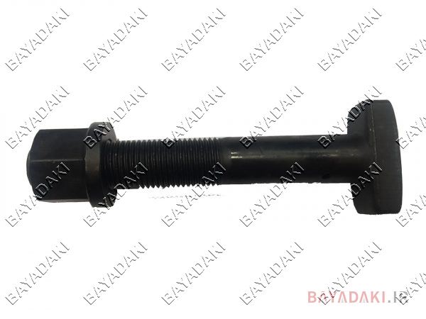 پیچ ومهره چرخ عقب مایلر 13cm مشکی